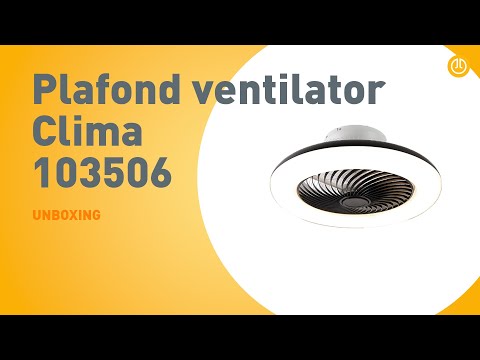 Plafondventilator Clima 103506 | UNBOXING