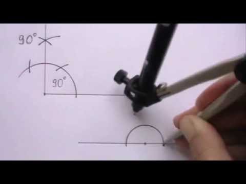 Constructing an Angle of 90 degrees