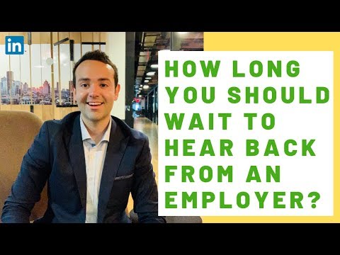 How Long You Should Wait To Hear Back From An Employer About A Job