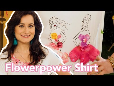 Flowerpower Shirt - DIY | Jill