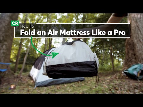 Camping Tip: How to Fold an Air Mattress Like a Pro | Consumer Reports