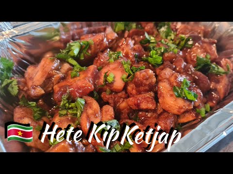 🇸🇷 Surinaamse Hete Kip Ketjap Broodbeleg|Surinamese Spicy Soy sauce Chicken|