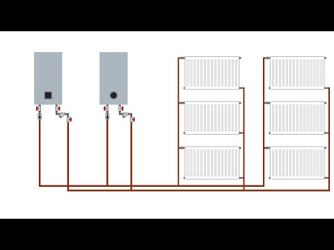 Central heating system plan ( gas or LPG boiler electric boiler radiators ) 1.0