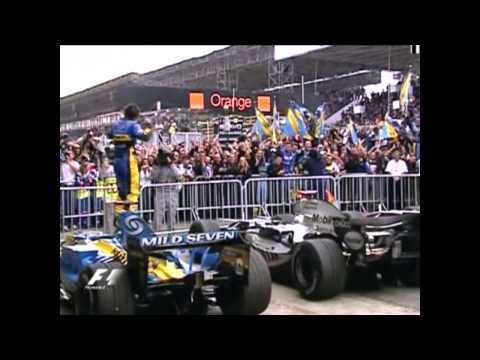 Fernando Alonso Wins the 2005 F1 World Title