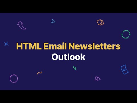 How to Insert and Send HTML Email Newsletters in Outlook