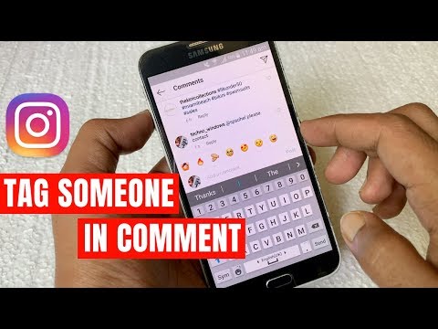 How to Tag Someone in Comment on Instagram