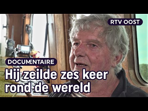 Solozeiler Henk de Velde (72) overleefde poolijs en tropische stormen | RTV Oost