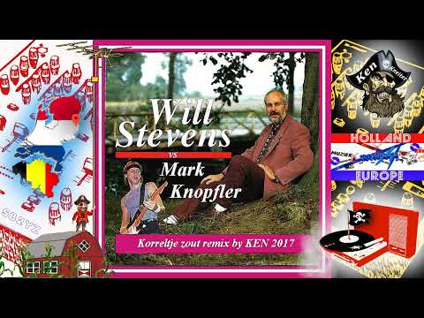 Met Een Korreltje Zout remix by KEN - Will Stevens vs Mark Knopfler - 2017 - Piratenmuziek