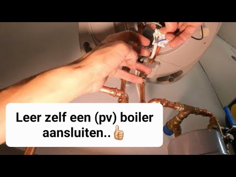 Duurzame energie #34    Hoe plaats je zelf een Daalderop elektrische boiler..