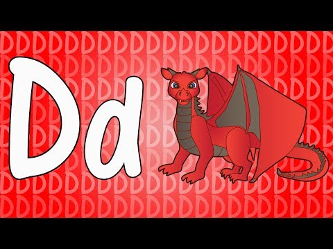 Letter D Song for Kids - Words that Start with D - Animals that Start with D