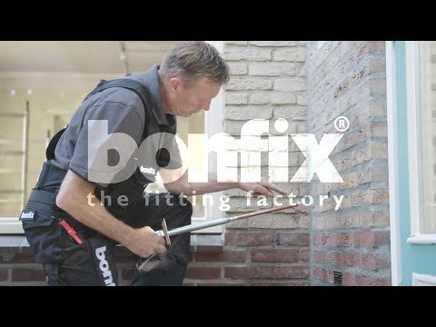 Monteren en installatie vorstvrije buitenkraan (71606 en 71607) | BONFIX