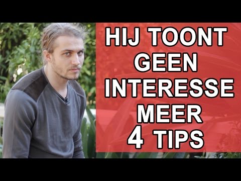 Hij toont geen interesse meer? Top 4 tips voor als je man/vriend dat doet