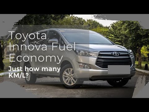 Toyota Innova Fuel Economy