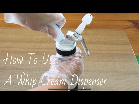 How To Use A Whipped Cream Dispenser