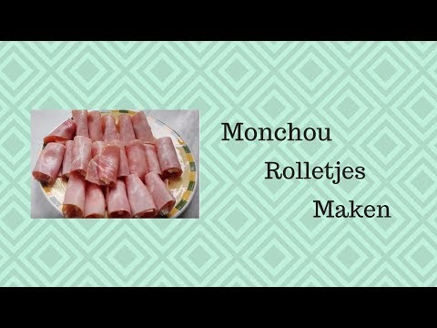 HOW TO: MONCHOU ROLLETJES MAKEN