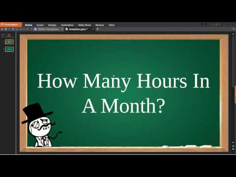 How Many Hours In A Month