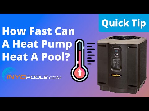 How Fast Can A Heat Pump Heat A Pool?